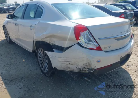 2015 Lincoln Mks из США, поврежденный, VIN 1LNHL9DK2FG608494